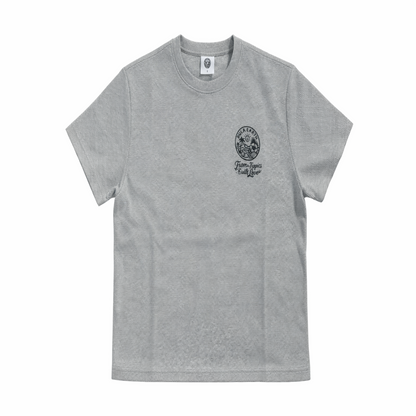Bula Earth Waffle Knit Tshirt -Grey