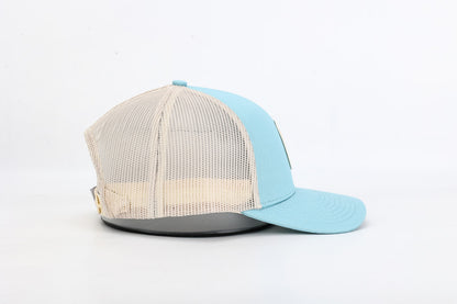 Blue Mesh Trucker Hat