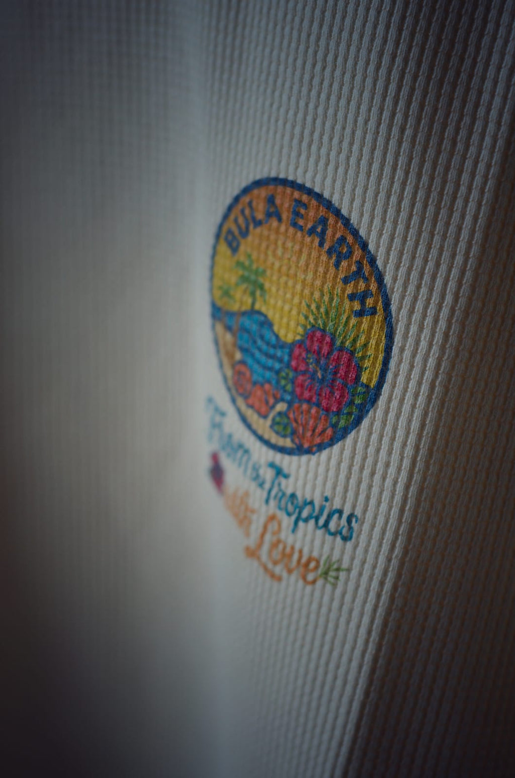 WAFFLE KNIT T-SHIRT