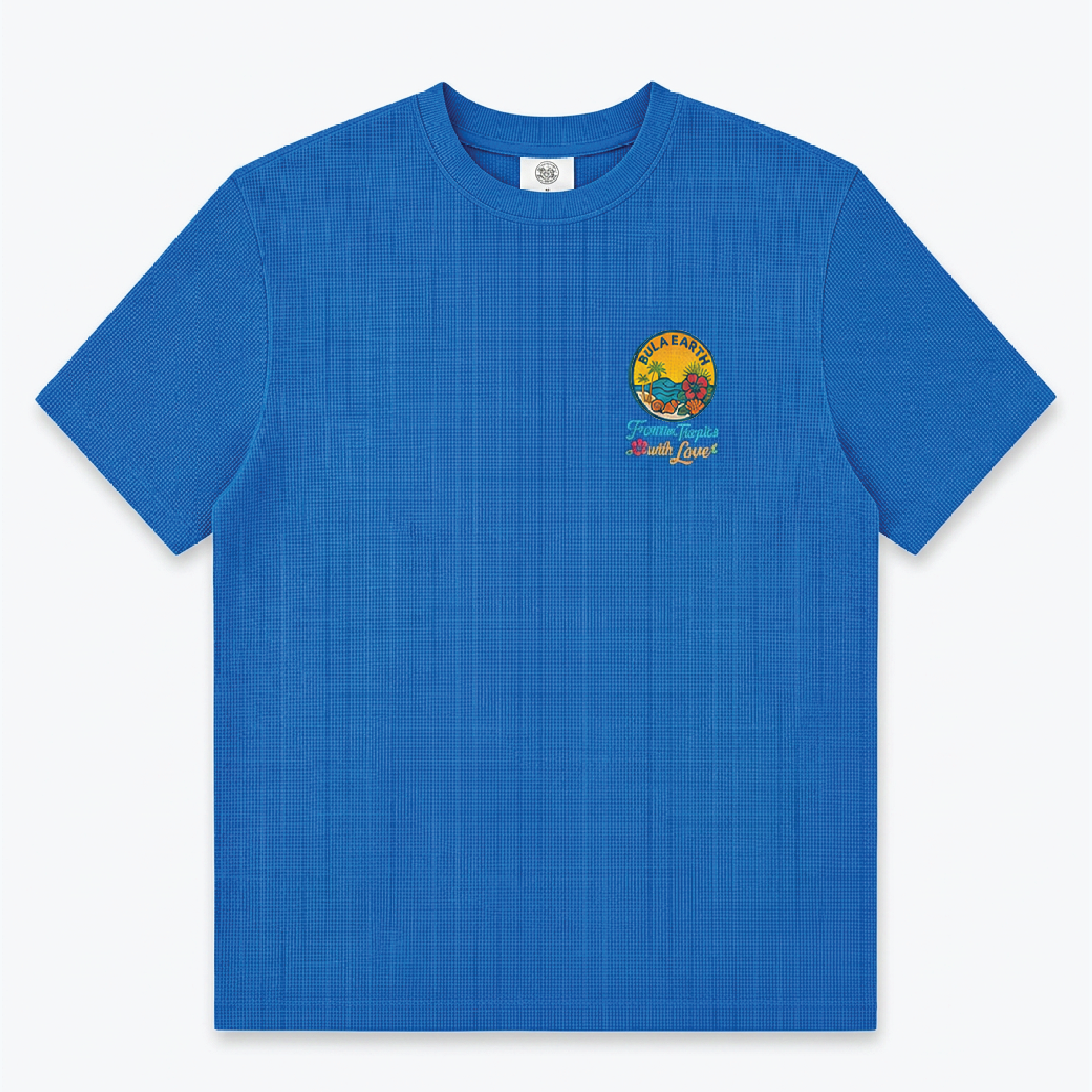 WAFFLE KNIT T-SHIRT