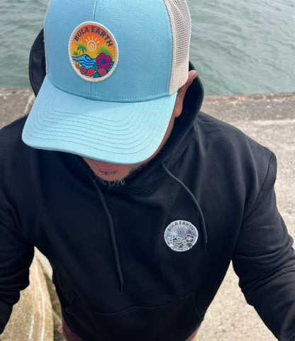 Bula Earth Classic Hoodie - Sky Blue
