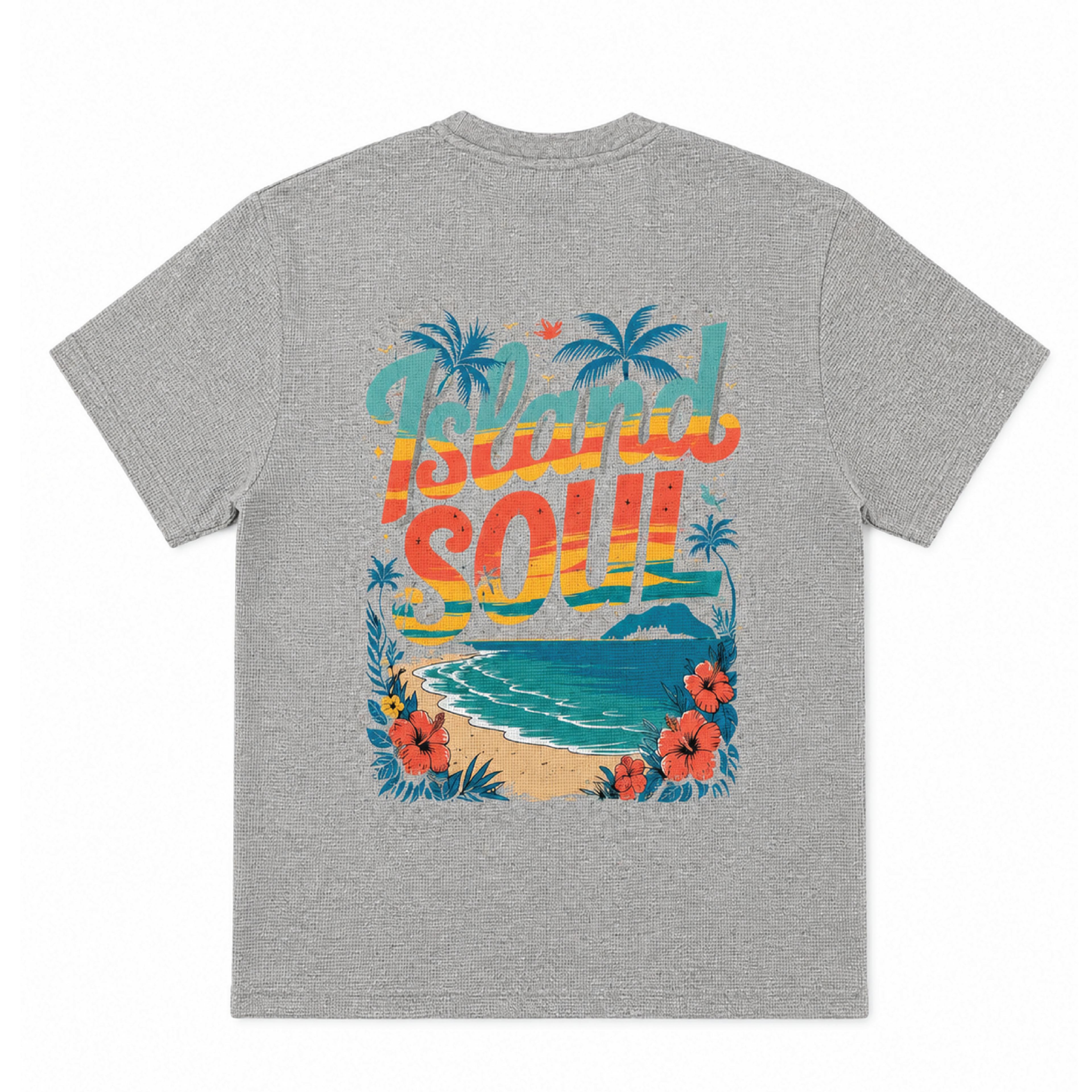WAFFLE KNIT T-SHIRT