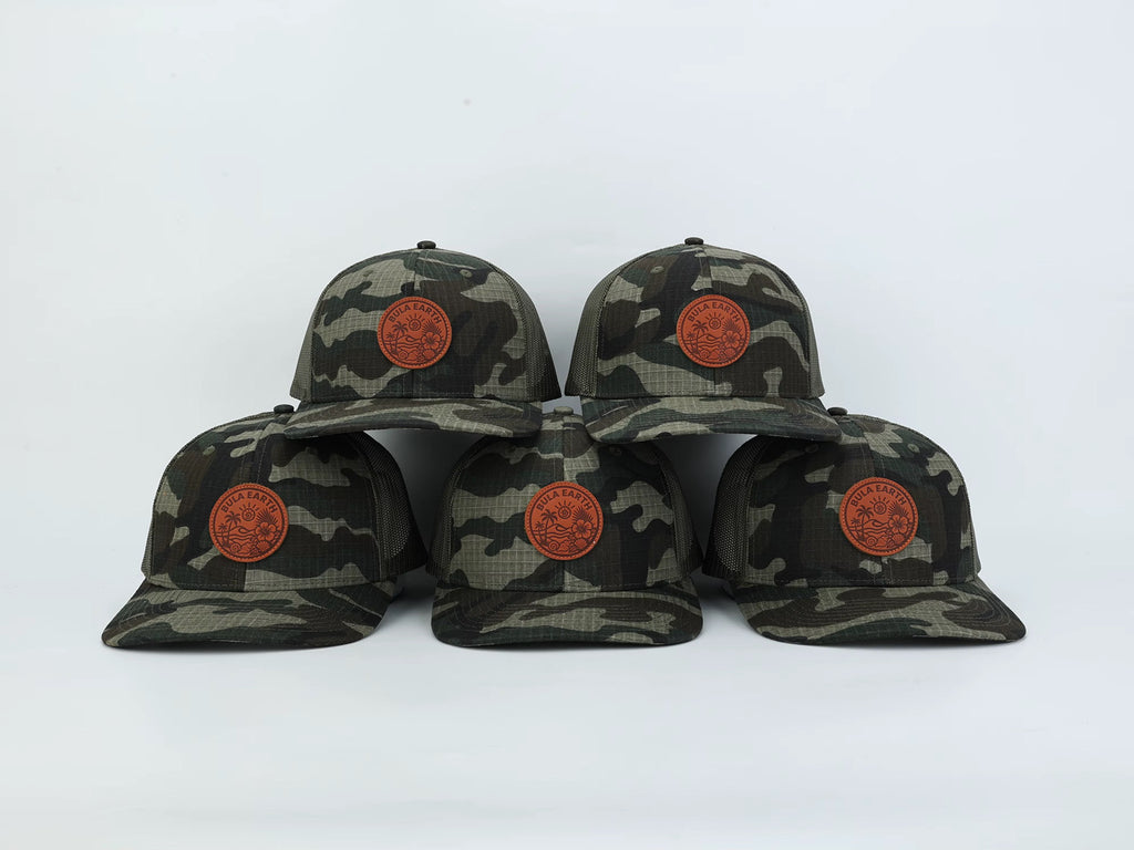 Bula Camo Mesh Trucker Hat