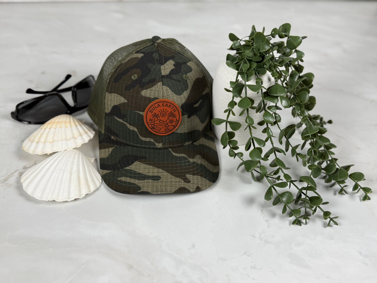 Bula Camo Mesh Trucker Hat