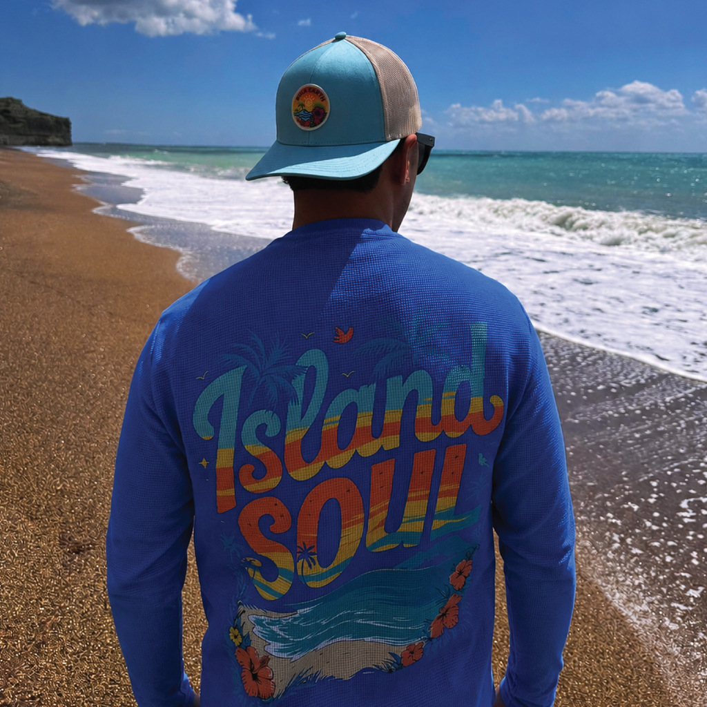 WAFFLE KNIT LONG SLEEVE
