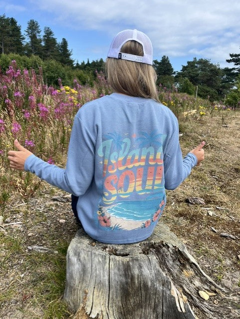 WAFFLE KNIT LONG SLEEVE